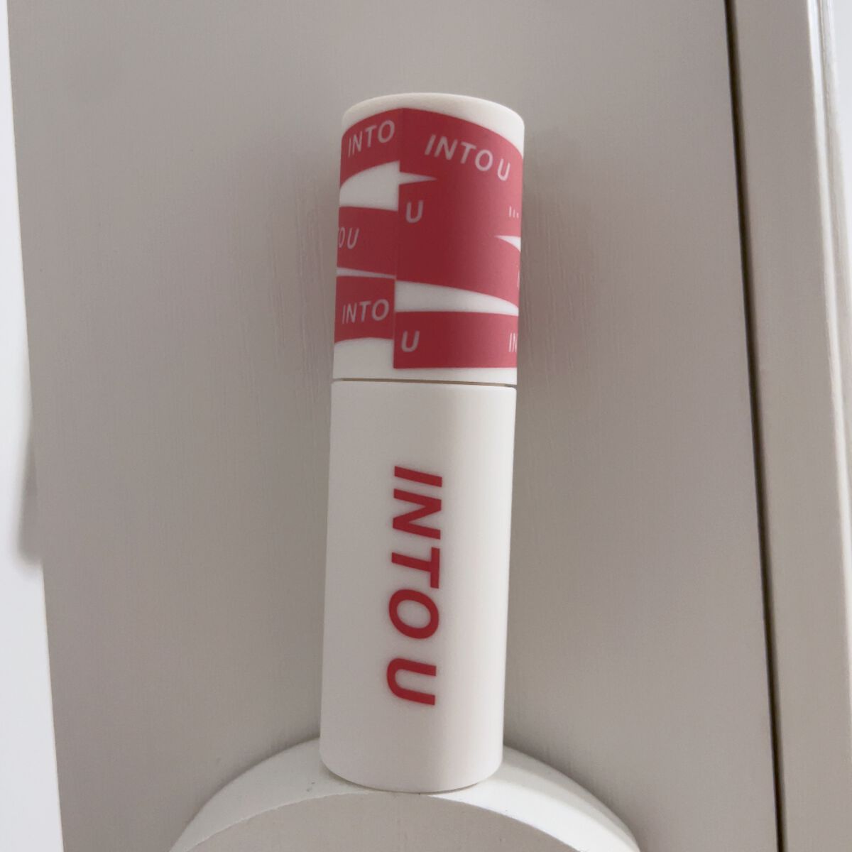 スーパーマットリップ&チークマッド/INTO U/口紅を使ったクチコミ(1枚目)