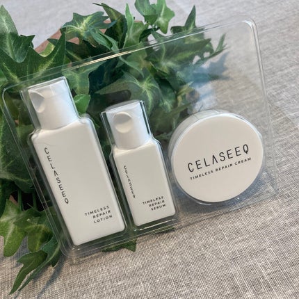 タイムレスリペア 未来肌おためしセット/CELASEEQ/スキンケアキットを使ったクチコミ(2枚目)