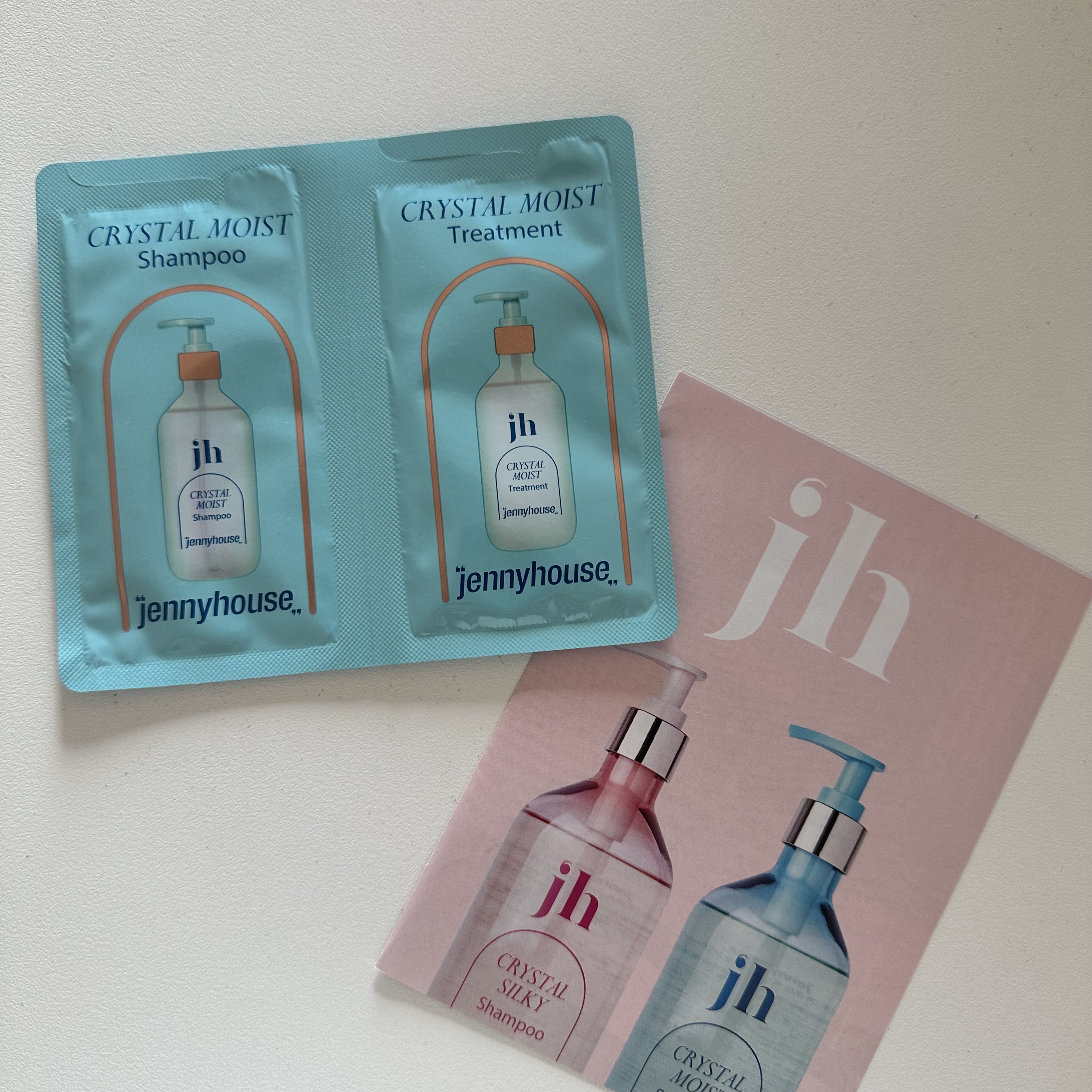 クリスタルモイストシャンプー/トリートメント＜しっとり＞/jenny house/市販シャンプーを使ったクチコミ（1枚目）