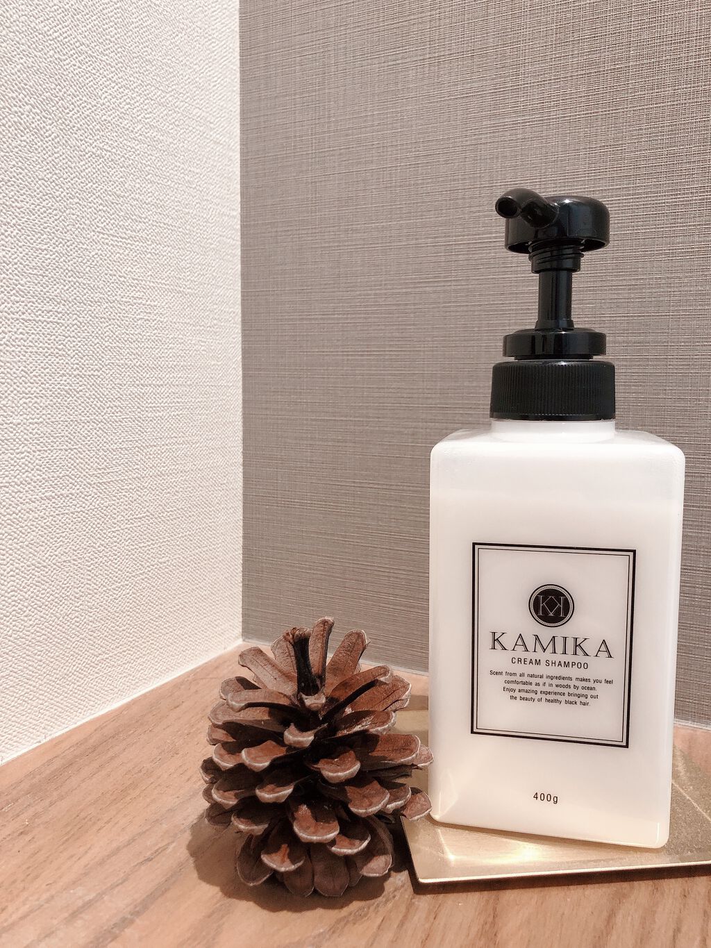 黒髪クリームシャンプー/KAMIKA/シャンプー・コンディショナーを使ったクチコミ（1枚目）