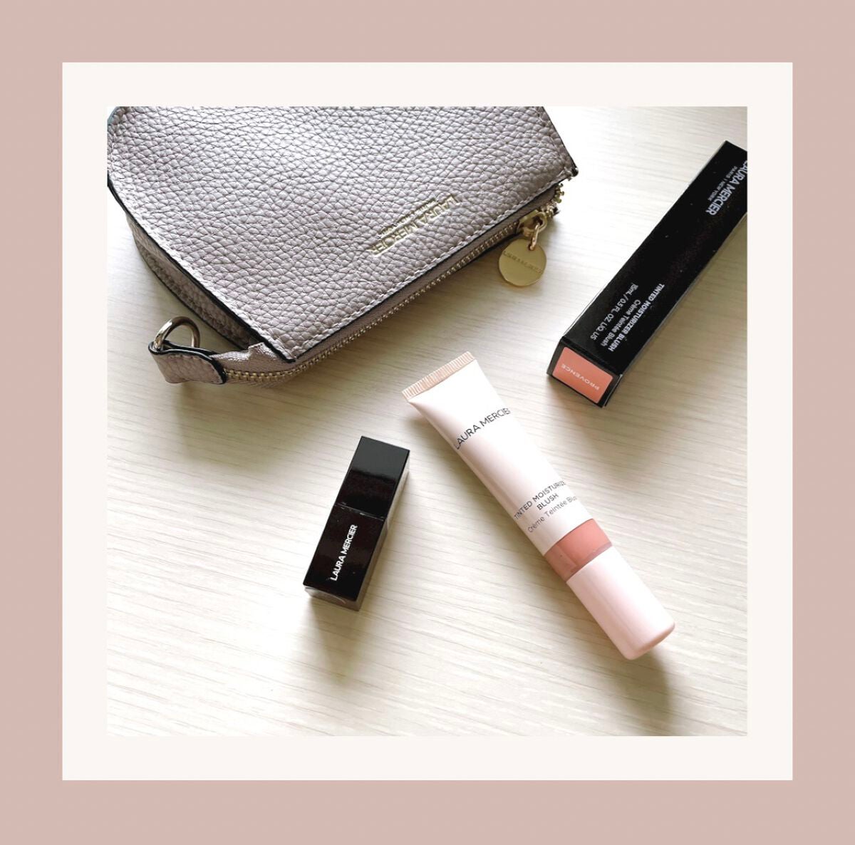 ティンティド モイスチャライザー ブラッシュ/ローラ メルシエ/ジェル・クリームチークを使ったクチコミ(1枚目)