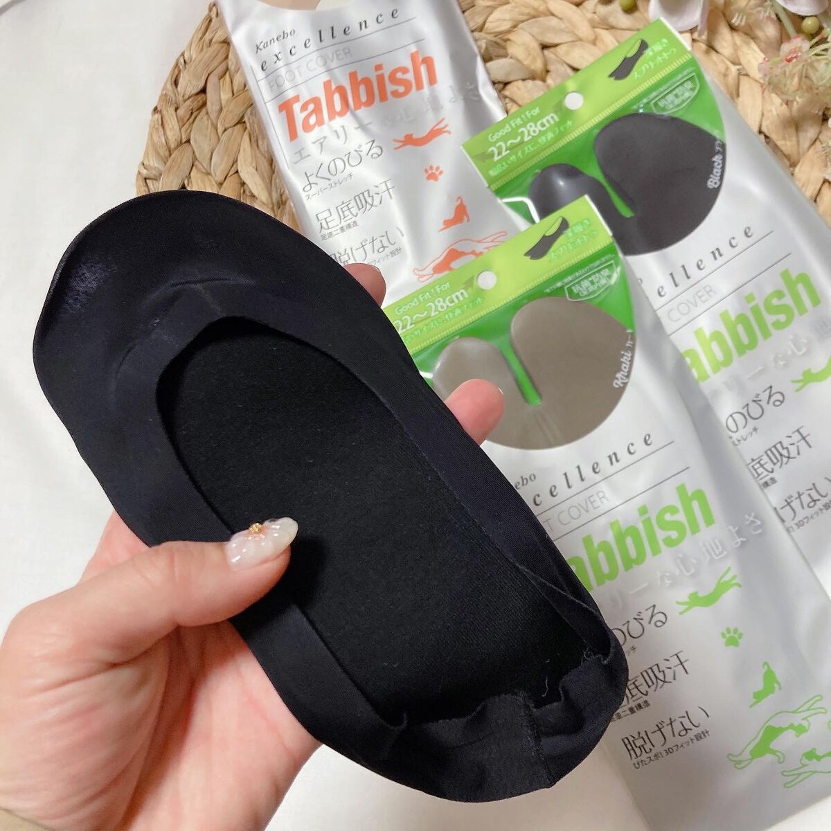 excellence Tabbish フットカバー(浅履き先丸型) /excellence/その他を使ったクチコミ（2枚目）