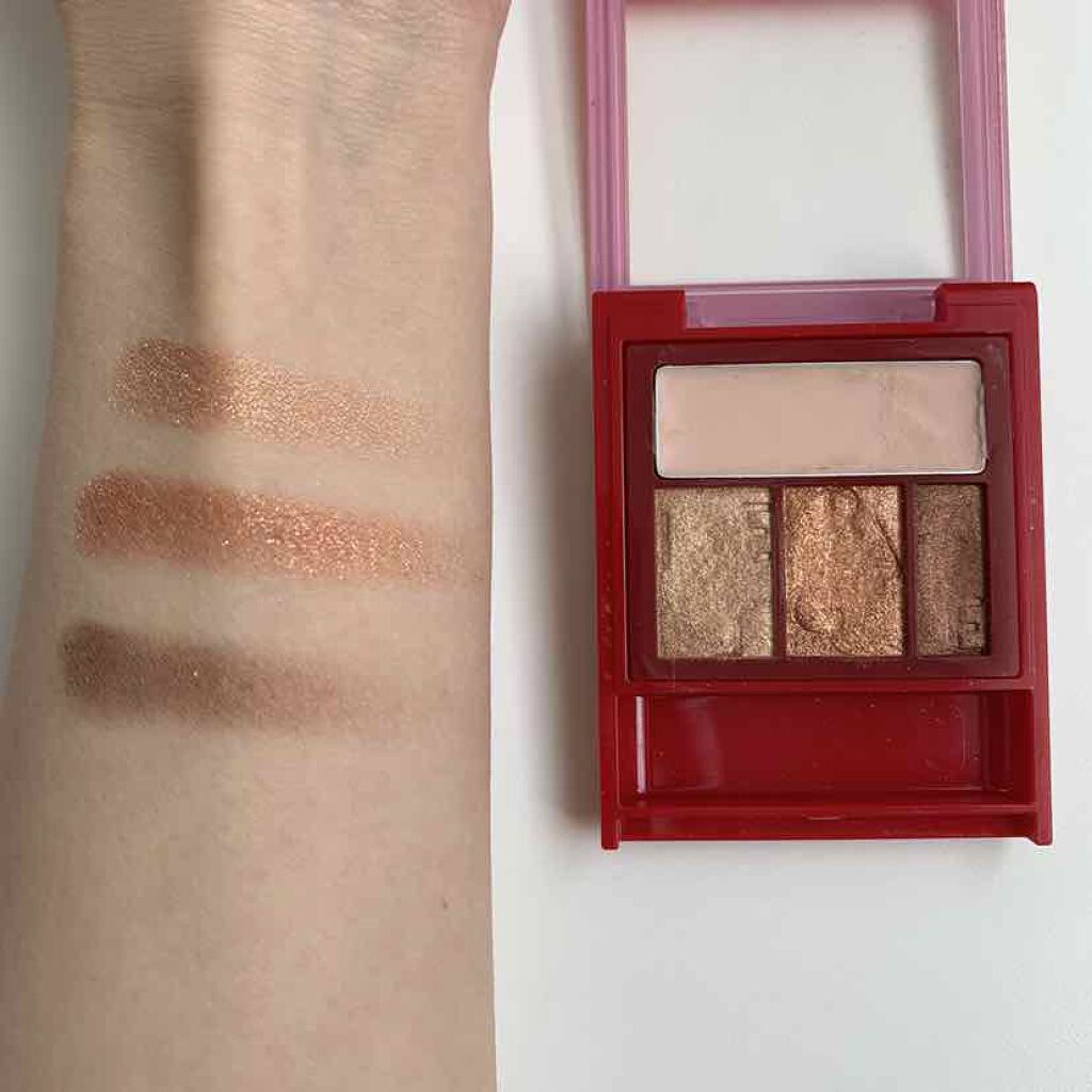 アクセントカラーアイズ CC/インテグレート/アイシャドウパレットを使ったクチコミ（1枚目）