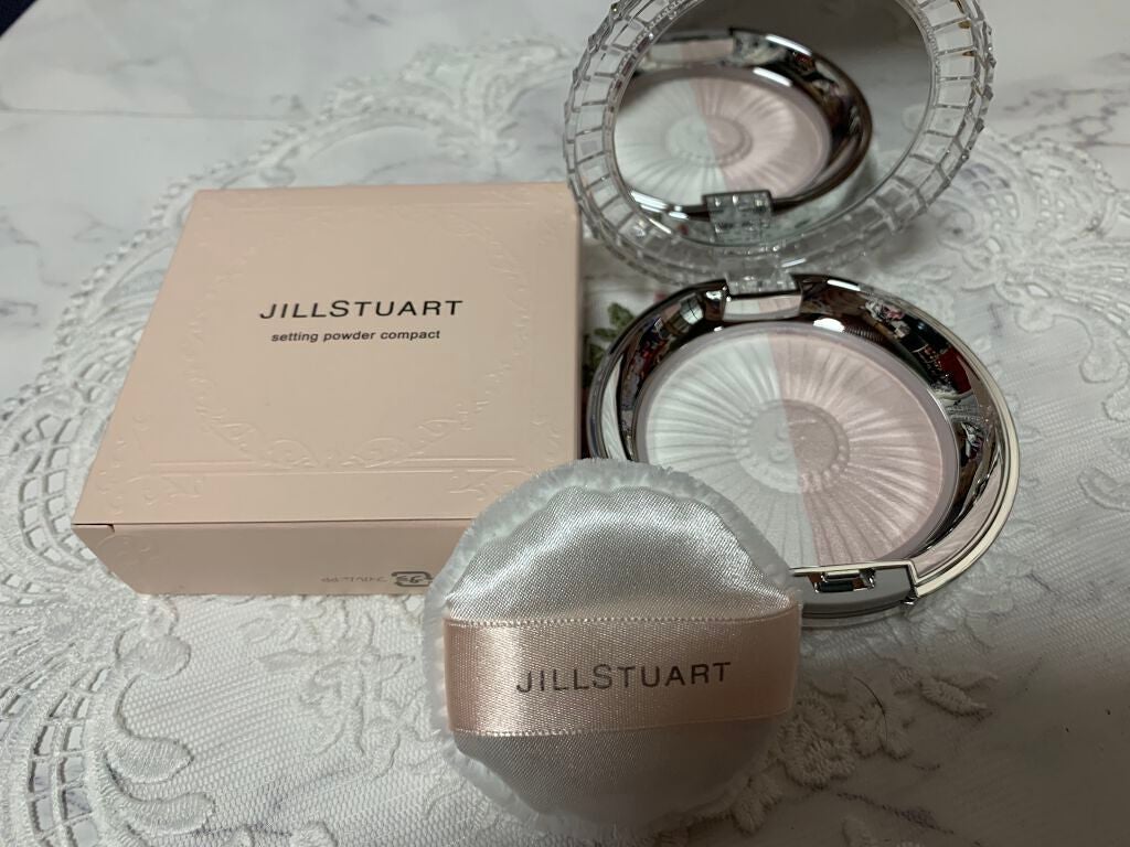 デュアル ルーセントグロウ セッティングパウダー/JILL STUART/プレストパウダーを使ったクチコミ(2枚目)