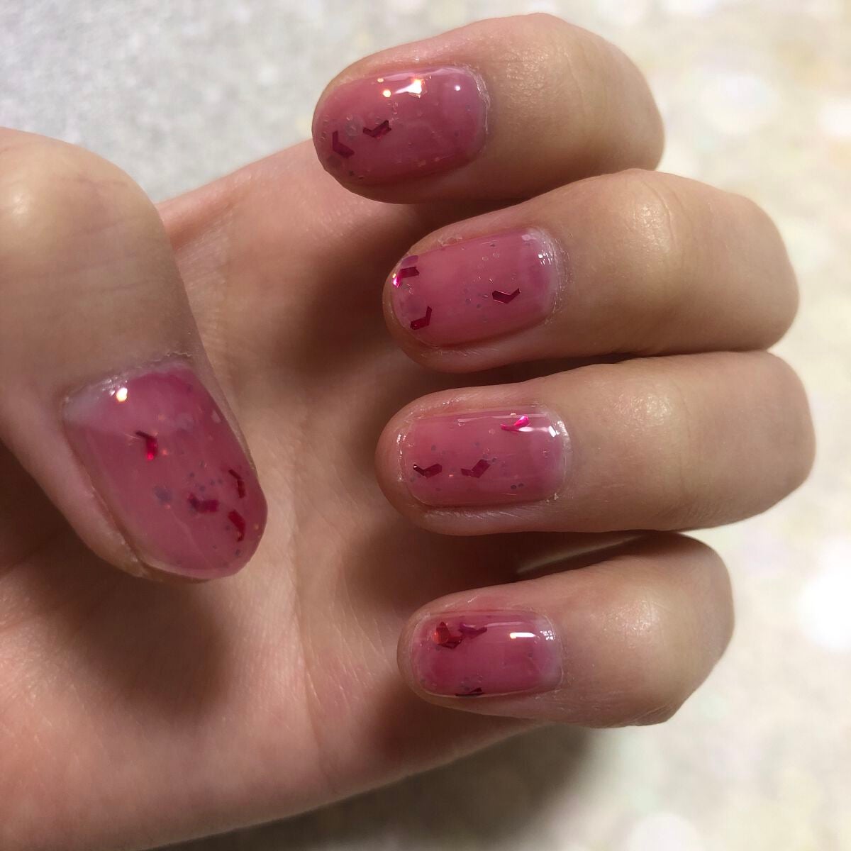 ネイル エナメル/ちふれ/マニキュアを使ったクチコミ(3枚目)