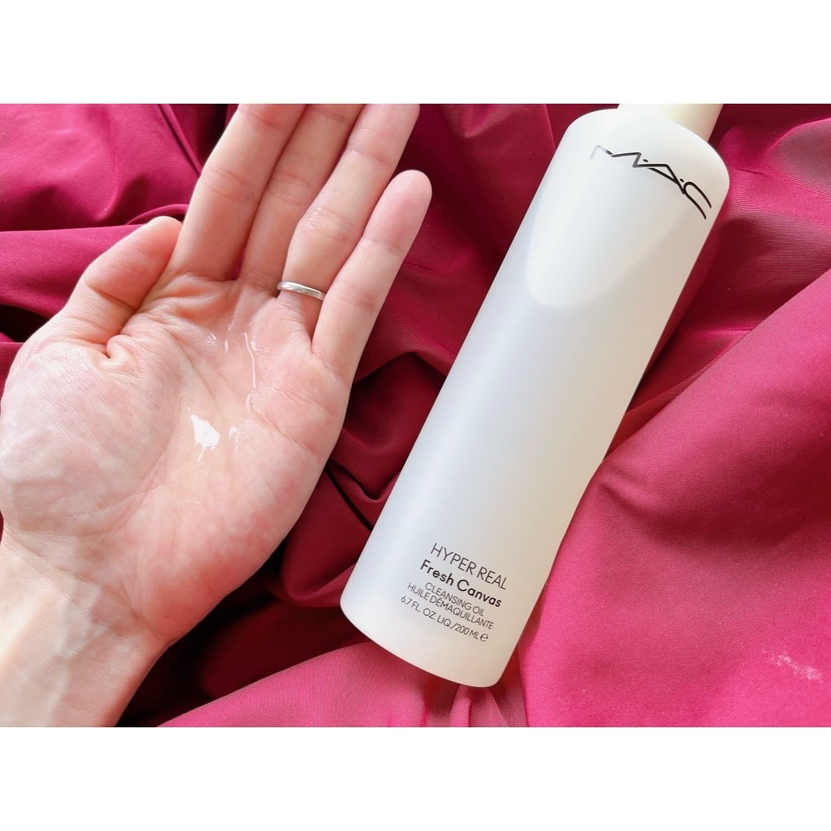 ハイパー リアル フレッシュ キャンバス クレンジング オイル 200ml/M・A・C/オイルクレンジングを使ったクチコミ（2枚目）