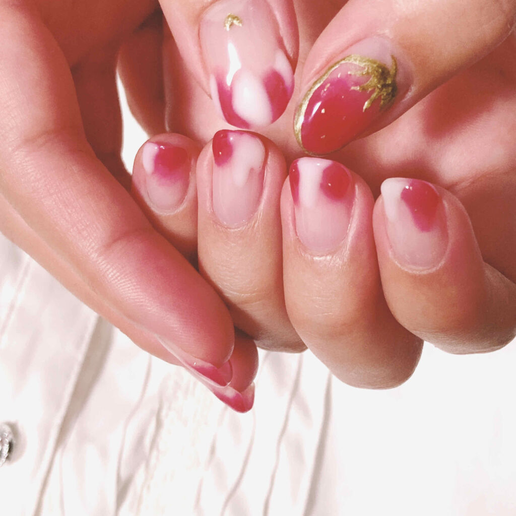 ネイル工房白パケカラージェル/ネイル工房/ジェルネイルを使ったクチコミ（3枚目）