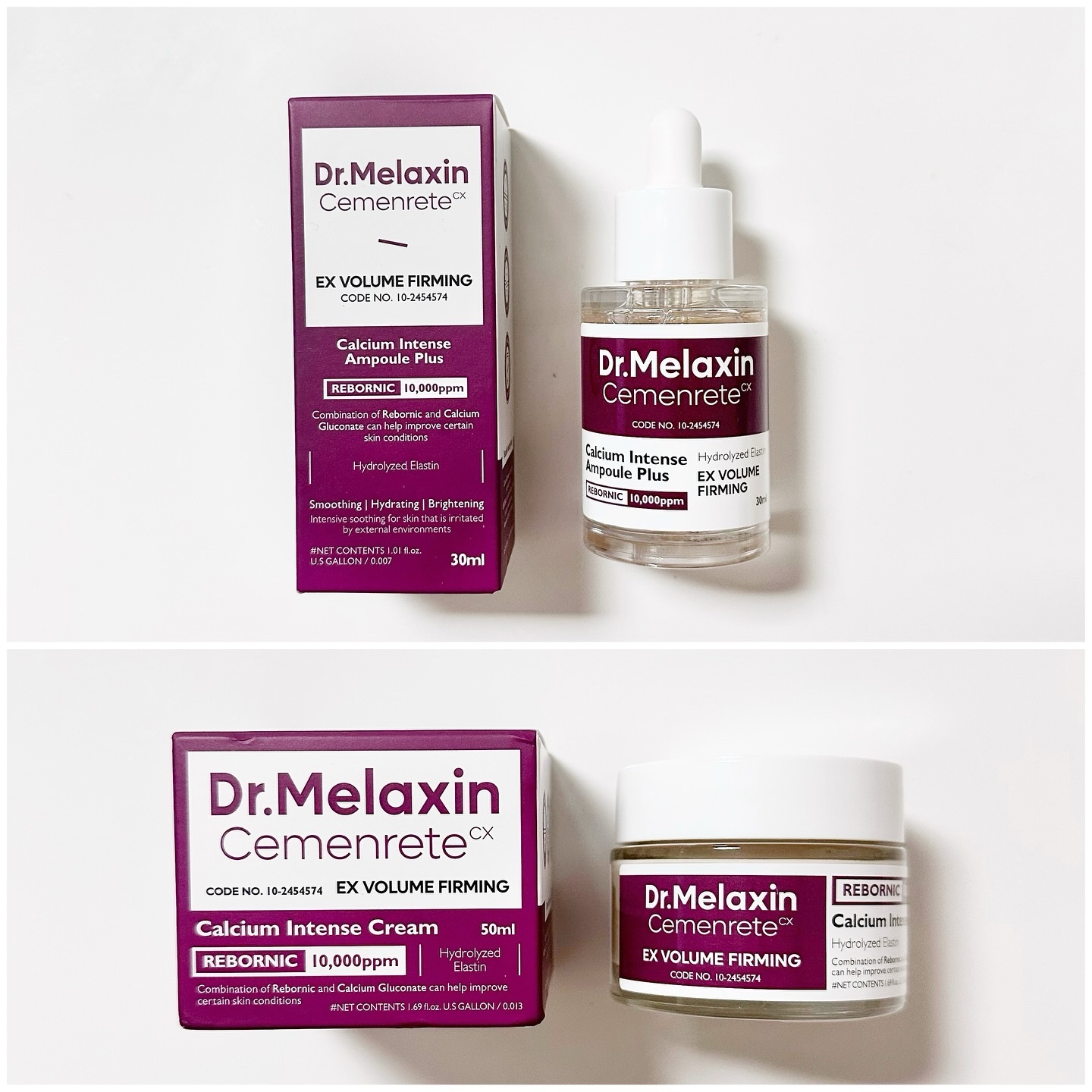 Cemenrete Calcium Intense Cream/Dr.Melaxin/フェイスクリームを使ったクチコミ（2枚目）