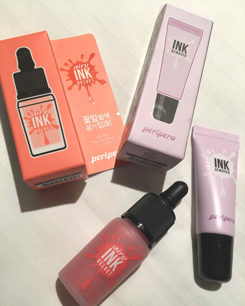 インク エアリー ベルベット/PERIPERA/口紅を使ったクチコミ（1枚目）