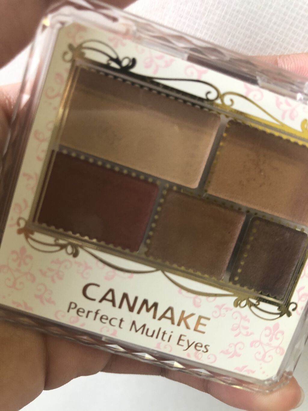 パーフェクトマルチアイズ/キャンメイク/アイシャドウパレットを使ったクチコミ（1枚目）
