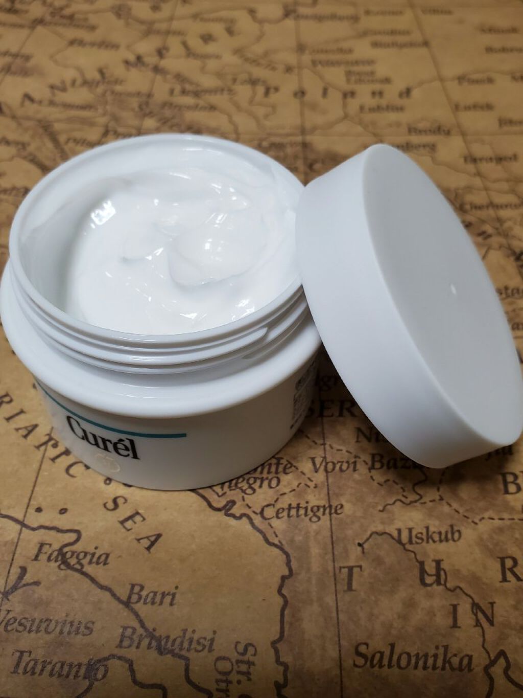 モイスチャーバーム ジャー/キュレル/フェイスクリームを使ったクチコミ(3枚目)