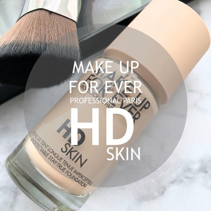 HDスキンファンデーション/MAKE UP FOR EVER/リキッドファンデーションを使ったクチコミ(10枚目)