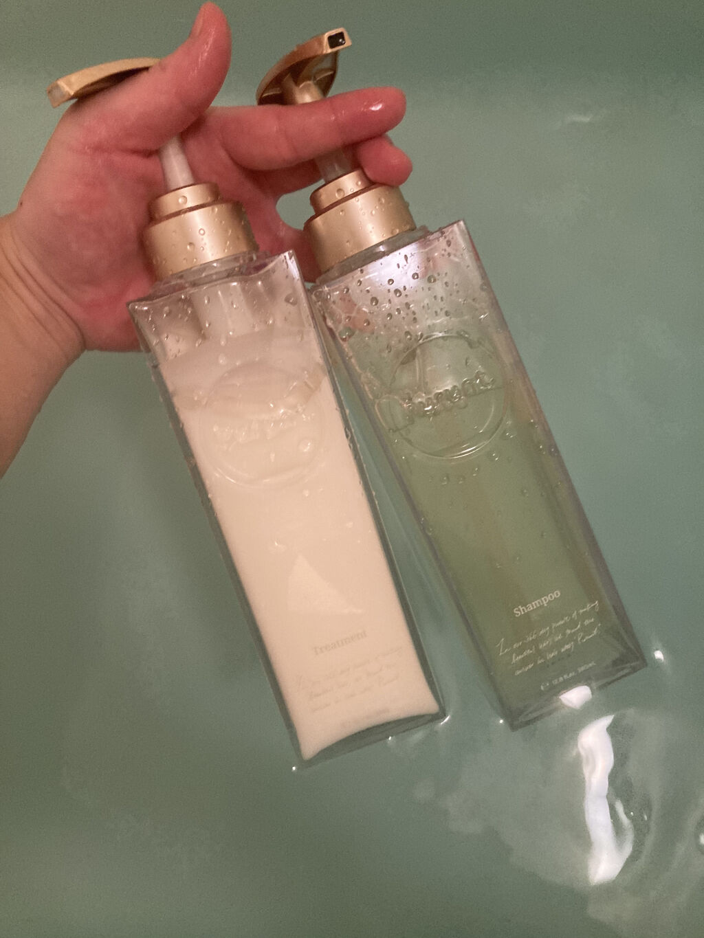 プルント モイストリッチ美容液シャンプー／モイストリッチリペア美容液トリートメント/Purunt./市販シャンプーを使ったクチコミ（1枚目）