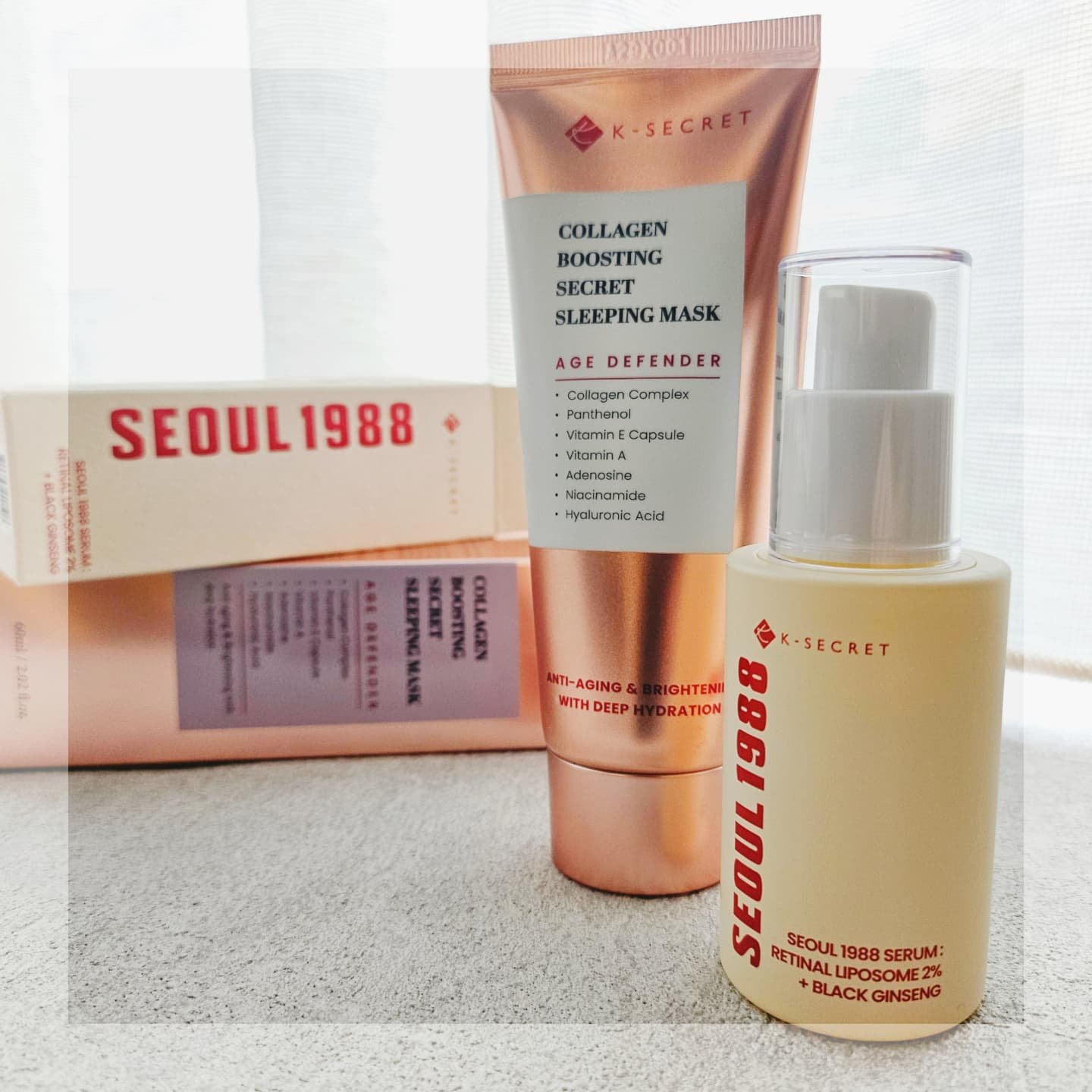 コラーゲンブースティング・シークレット スリーピングマスク/K-SECRET/フェイスクリームを使ったクチコミ（1枚目）