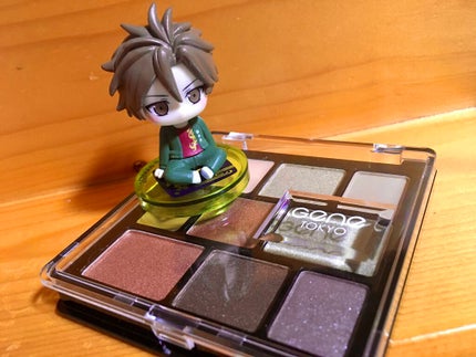 3色アイシャドウ シャパンオリーブ/crayontouch-me/アイシャドウパレットの画像