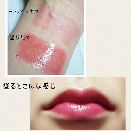プランパーティントスティック/リップデコ/リップティントを使ったクチコミ(4枚目)