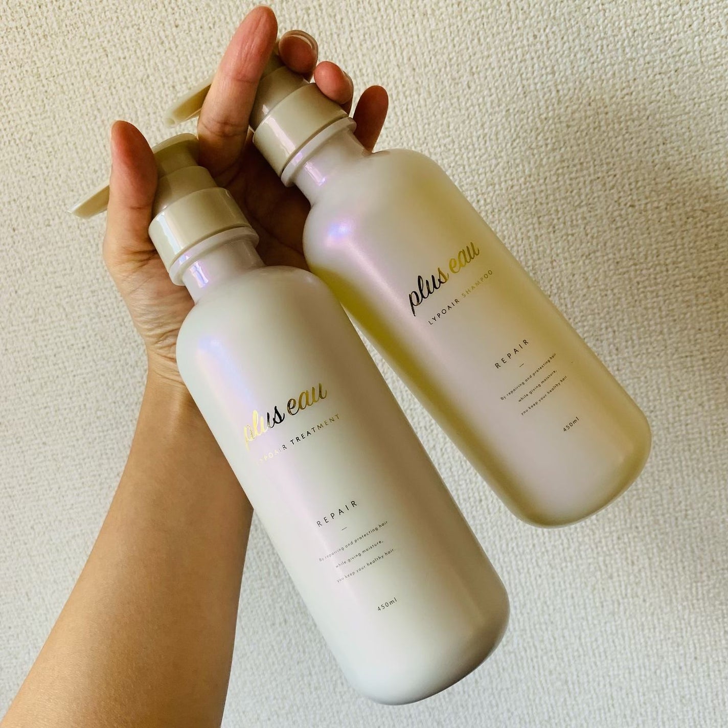 リポアシャンプー/リポアトリートメント/plus eau/市販シャンプーを使ったクチコミ(4枚目)