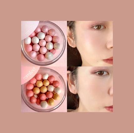 シアーパールパウダー/rom&nd/ルースパウダーを使ったクチコミ(6枚目)