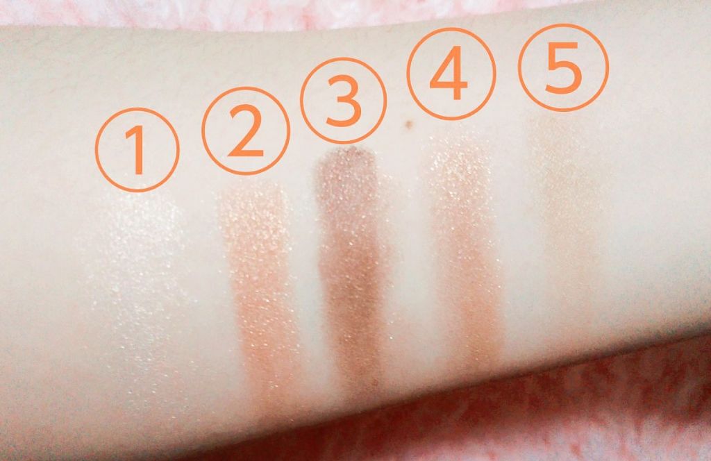 ブラウンシェードアイズN/KATE/アイシャドウパレットを使ったクチコミ(4枚目)