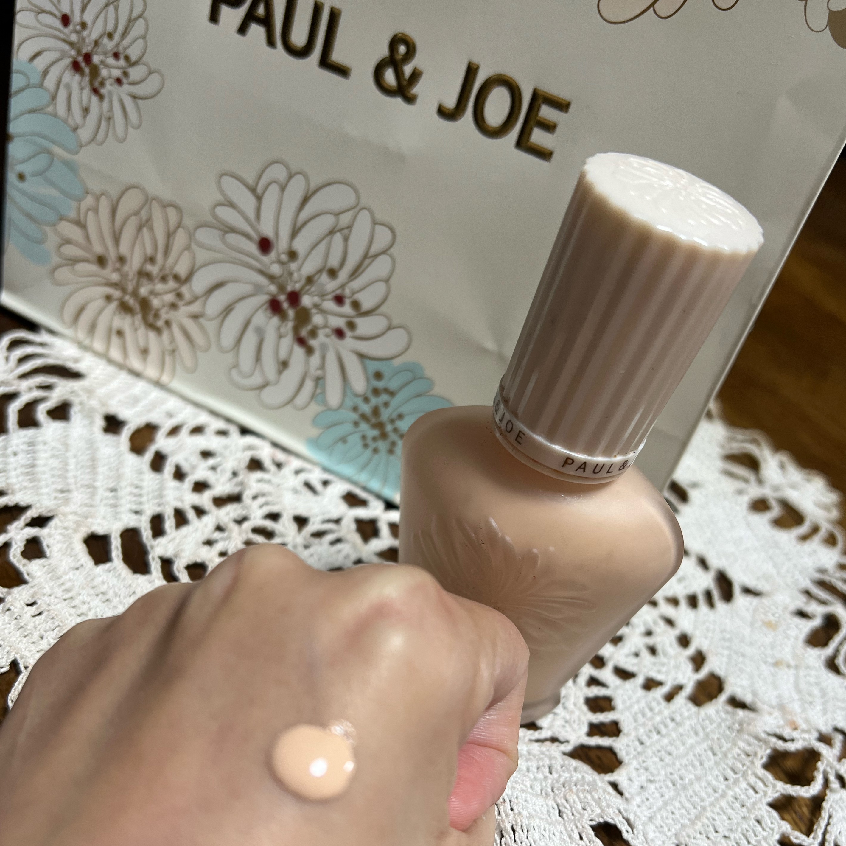 プロテクティング ファンデーション プライマー		/PAUL & JOE BEAUTE/化粧下地を使ったクチコミ（2枚目）