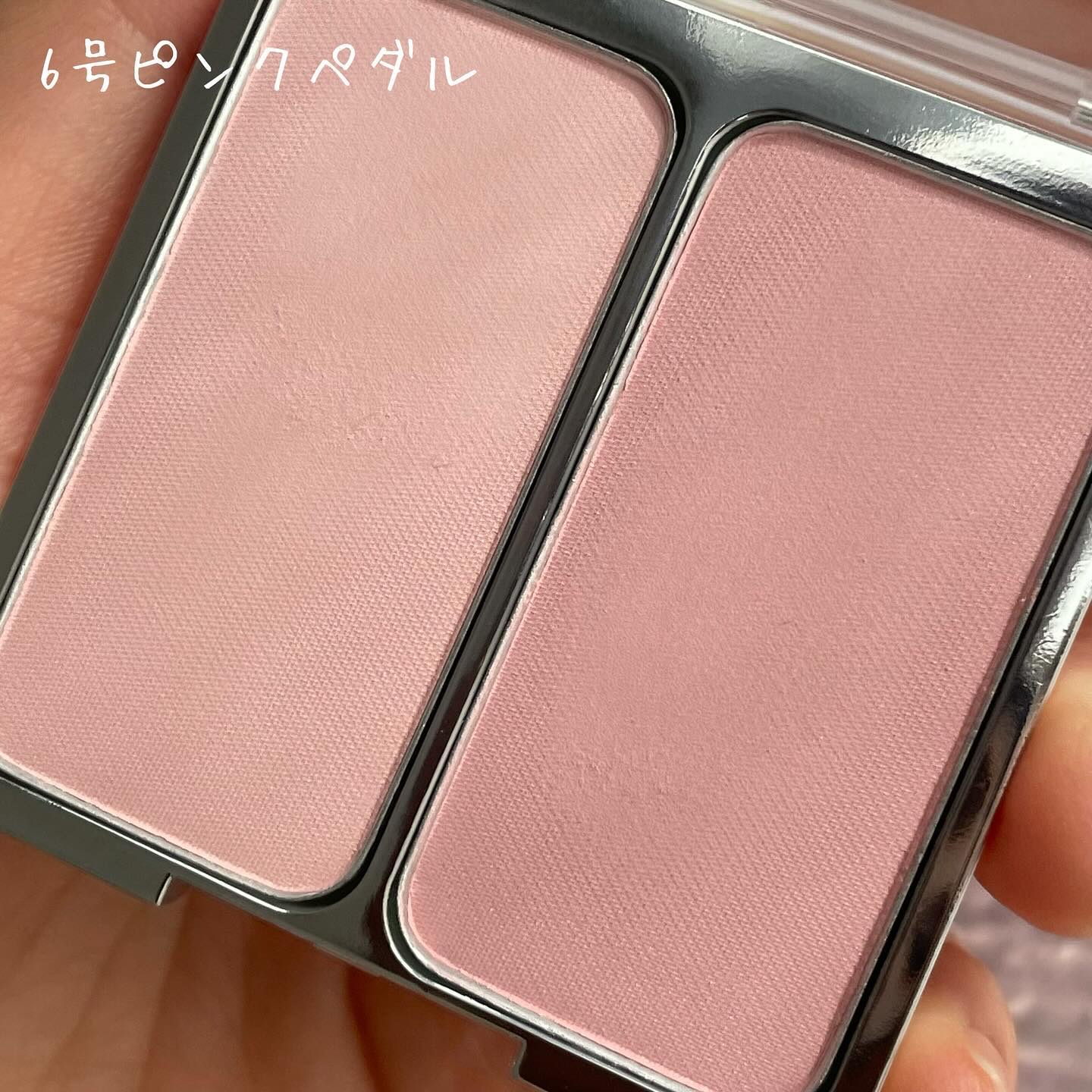 デュアルチーク 【旧】06 ピンクペタル/2aN/パウダーチークを使ったクチコミ（3枚目）