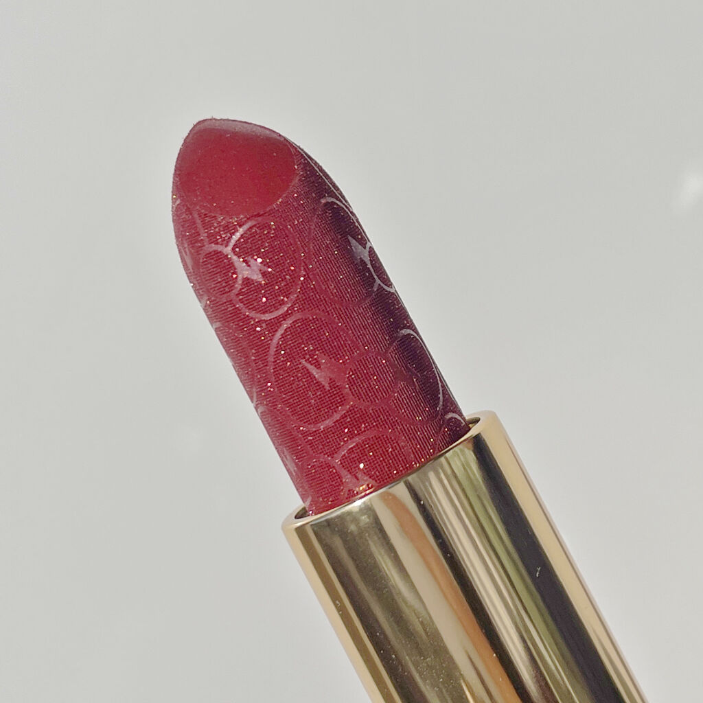 ルージュ アンリミテッド ディスコ グリッツ/shu uemura/口紅を使ったクチコミ（2枚目）