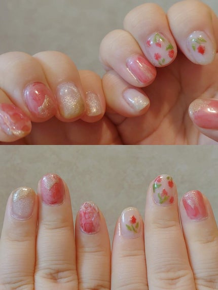 プチプライス カラージェル/Petit Price/ジェルネイルを使ったクチコミ(2枚目)