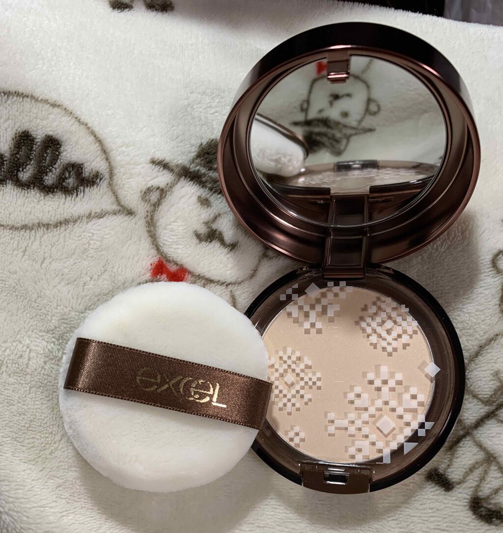 エクストラリッチパウダー/excel/ルースパウダーを使ったクチコミ（2枚目）