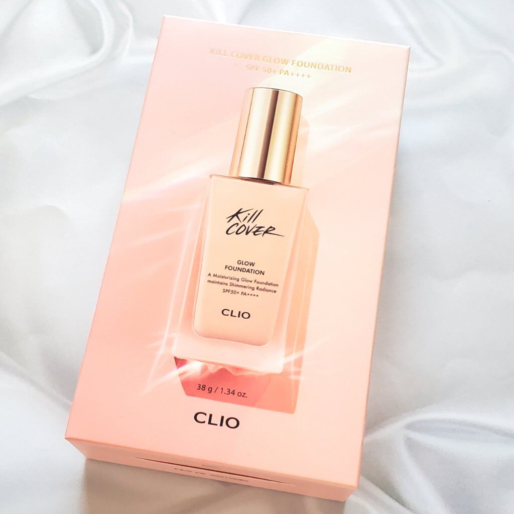 キルカバー グロウ ファンデーション 3.5 vanilla/CLIO/リキッドファンデーションを使ったクチコミ（1枚目）