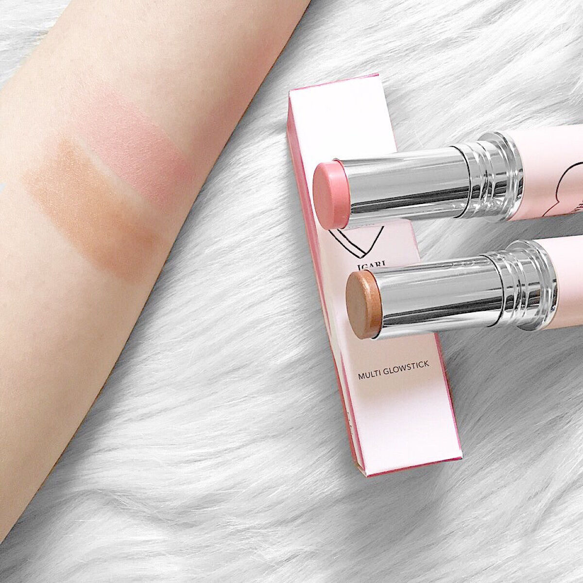 マルチグロウスティック diva /WHOMEE/ジェル・クリームチークを使ったクチコミ（2枚目）