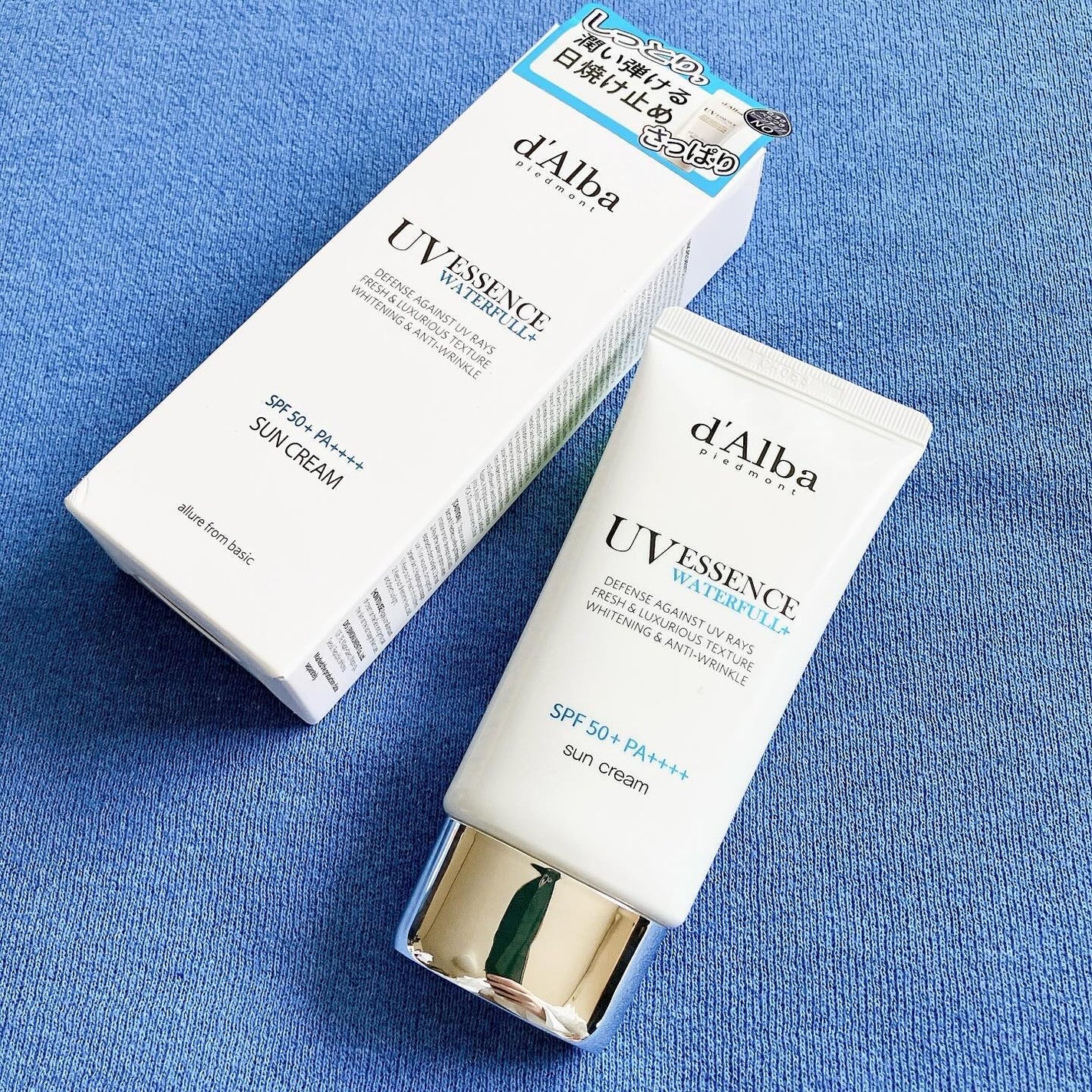 ダルバ ウォータフル エッセンス サンクリーム/ダルバ/日焼け止めクリームを使ったクチコミ(1枚目)