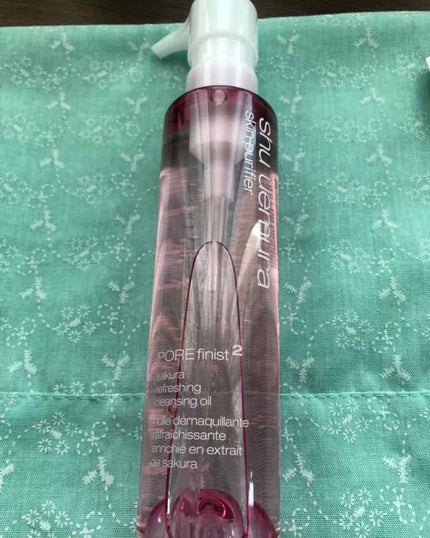 フレッシュ クリア サクラ クレンジング オイル 150ml/shu uemura/オイルクレンジングを使ったクチコミ(1枚目)