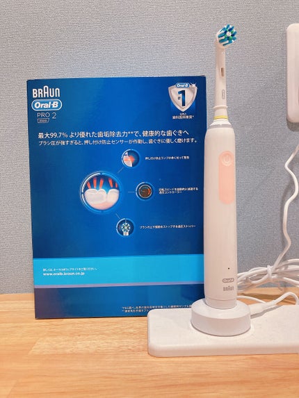 ブラウンオーラルB 電動歯ブラシ/ブラウン/電動歯ブラシを使ったクチコミ(3枚目)