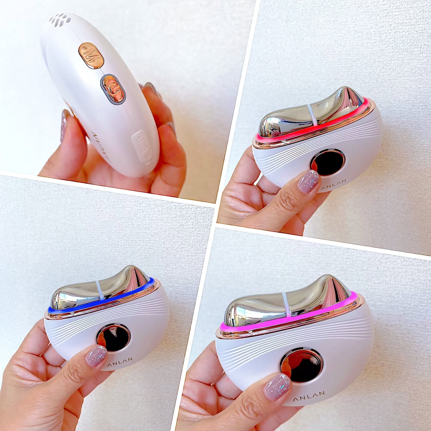 温冷リフトかっさ/ANLAN/美顔器・マッサージを使ったクチコミ（3枚目）