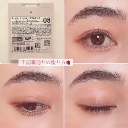 パーフェクトマルチアイズ/キャンメイク/アイシャドウパレットを使ったクチコミ(8枚目)