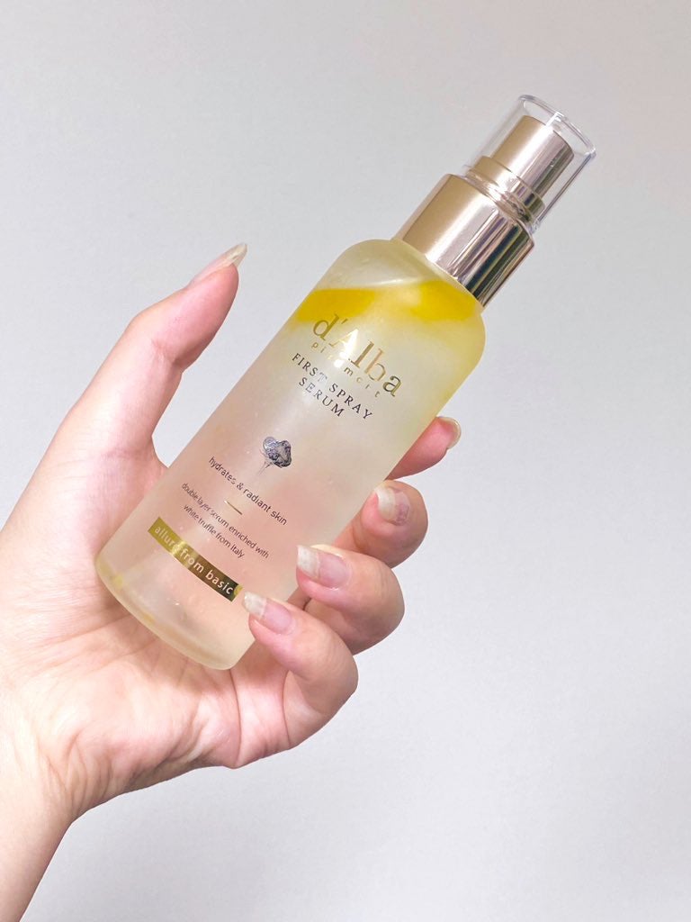 ダルバ ホワイトトリュフファーストスプレーセラム/ダルバ/ミスト状化粧水を使ったクチコミ(1枚目)