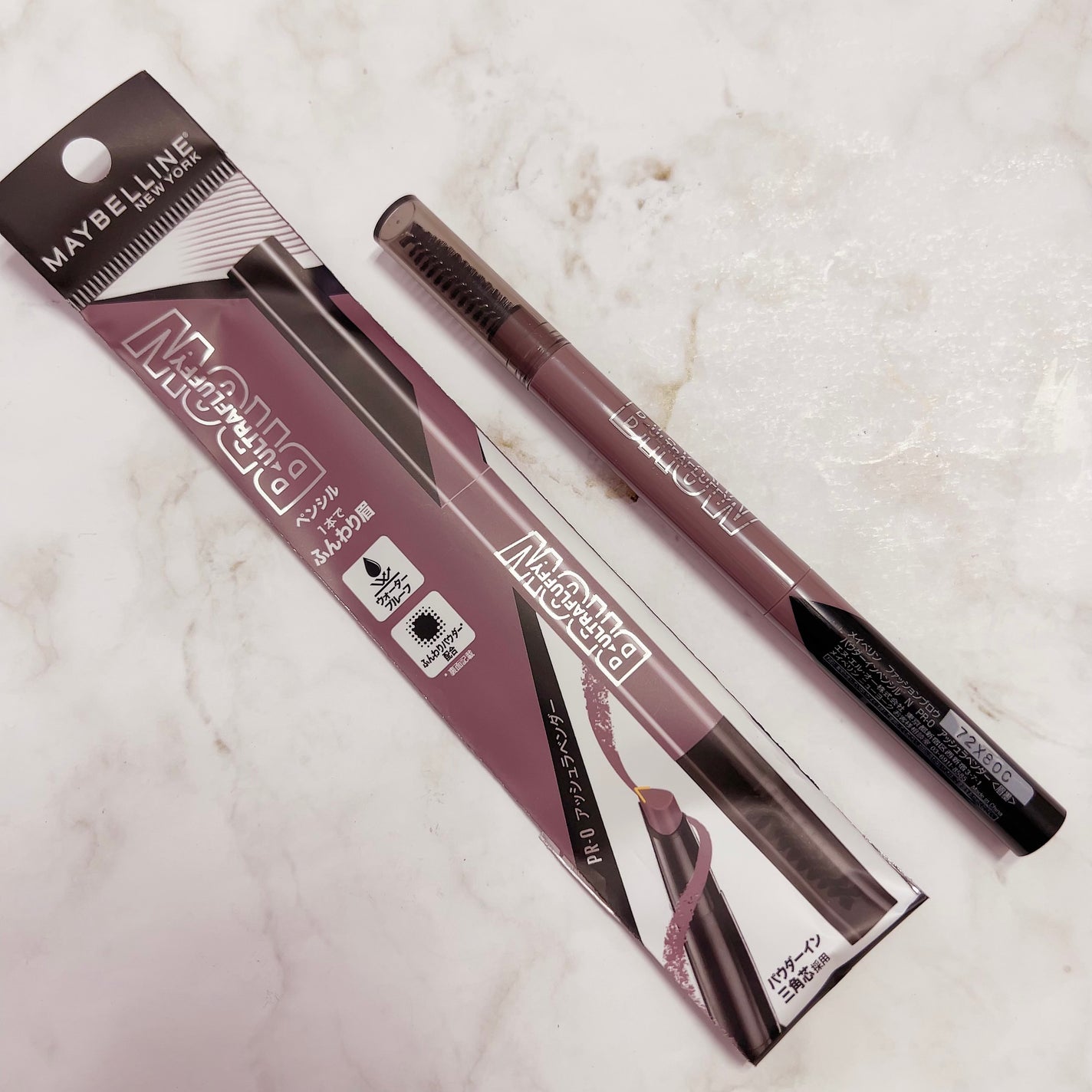 ファッションブロウ パウダーインペンシル N/MAYBELLINE NEW YORK/アイブロウペンシルを使ったクチコミ(1枚目)