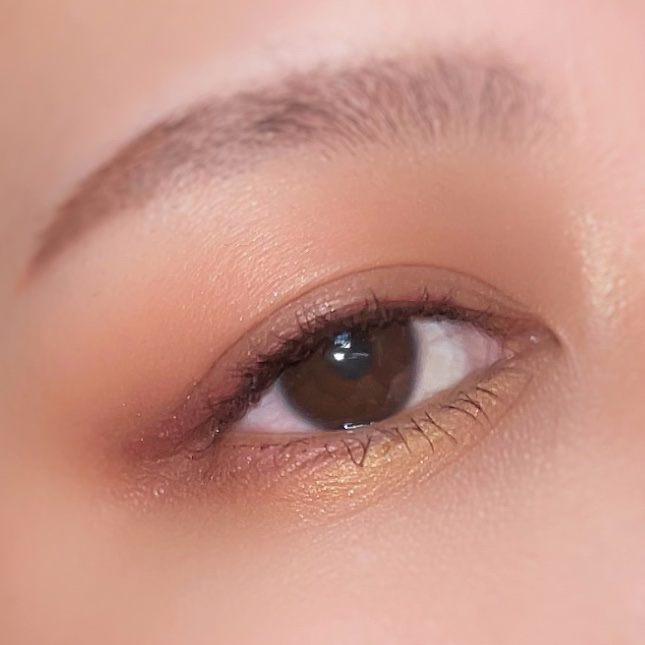 マルチカラーバリエーション パール PE07/チャコット・コスメティクス/単色アイシャドウを使ったクチコミ（3枚目）