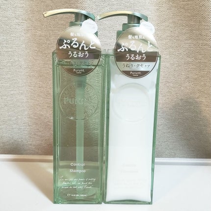 プルント コントロール美容液シャンプー/トリートメント/Purunt./市販シャンプーを使ったクチコミ(1枚目)