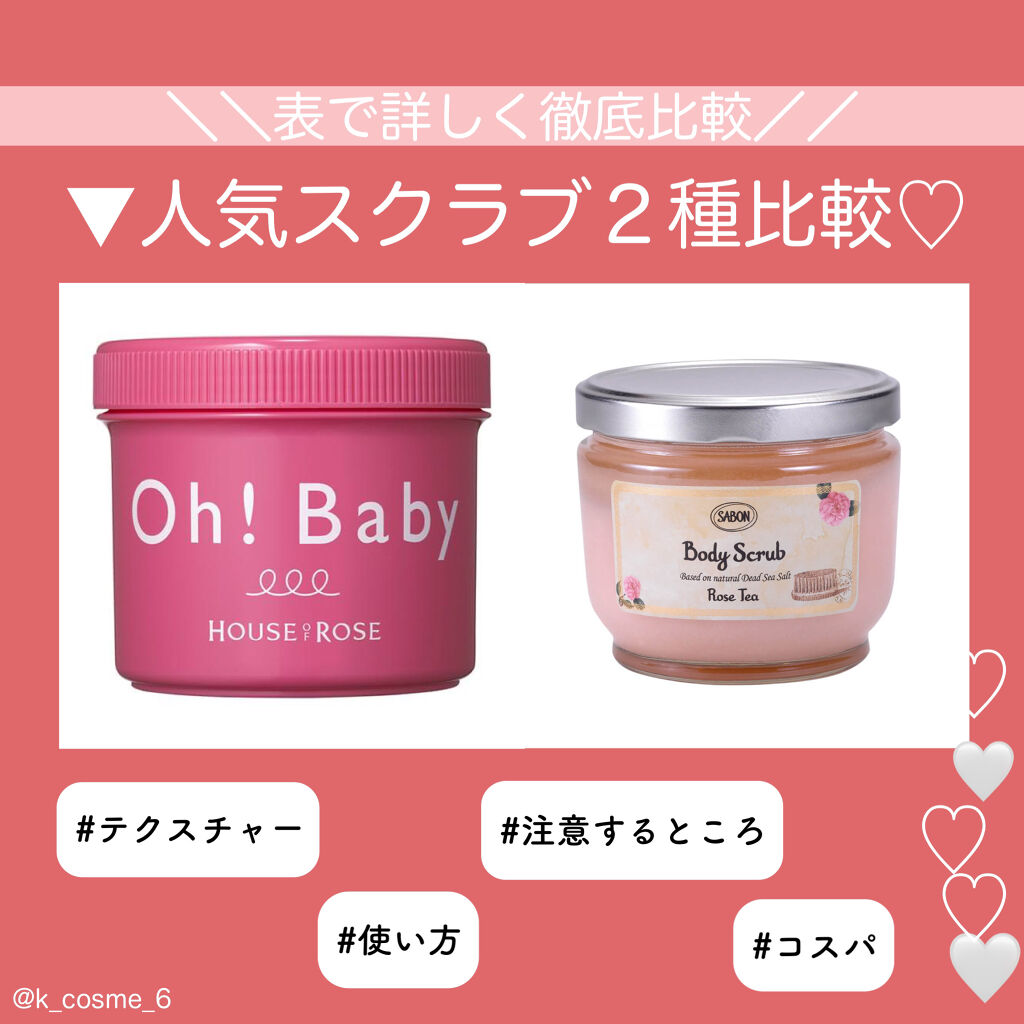 ボディ スムーザー /ハウス オブ ローゼ/ボディスクラブを使ったクチコミ（1枚目）