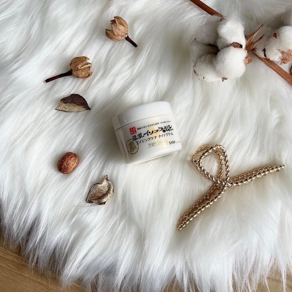 リンクルナイトクリーム/なめらか本舗/フェイスクリームを使ったクチコミ（1枚目）