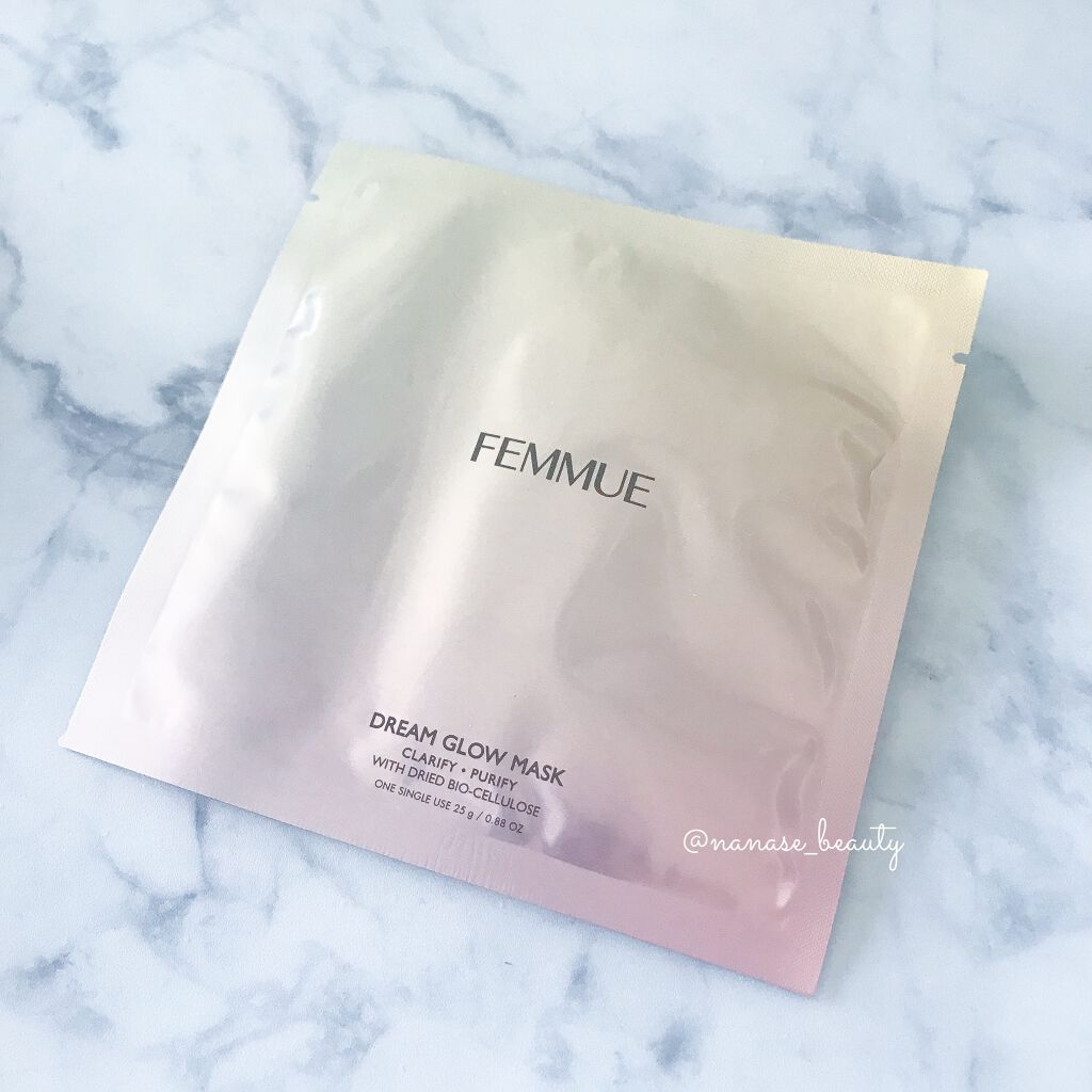 ドリームグロウマスク CP(肌引き締め・ブースター)/FEMMUE/シートマスク・パックを使ったクチコミ（1枚目）