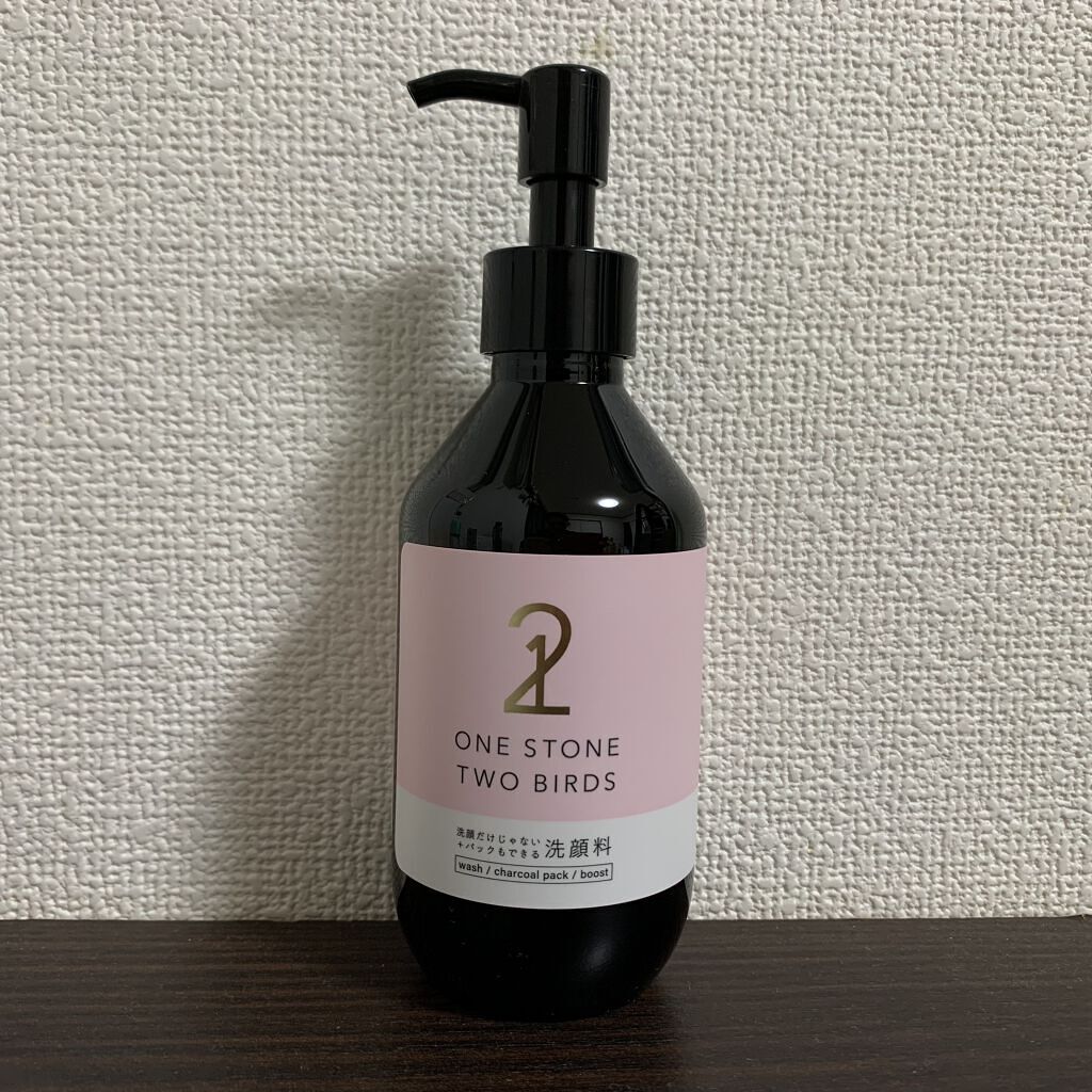 洗顔だけじゃない＋パックもできる洗顔料/ONE STONE TWO BIRDS/その他洗顔料を使ったクチコミ（3枚目）