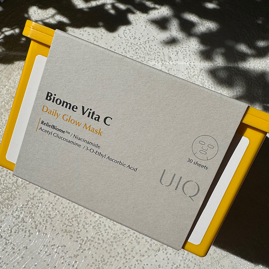 バイオームビタCグローデイリーシートマスク/UIQ/シートマスク・パックを使ったクチコミ（2枚目）