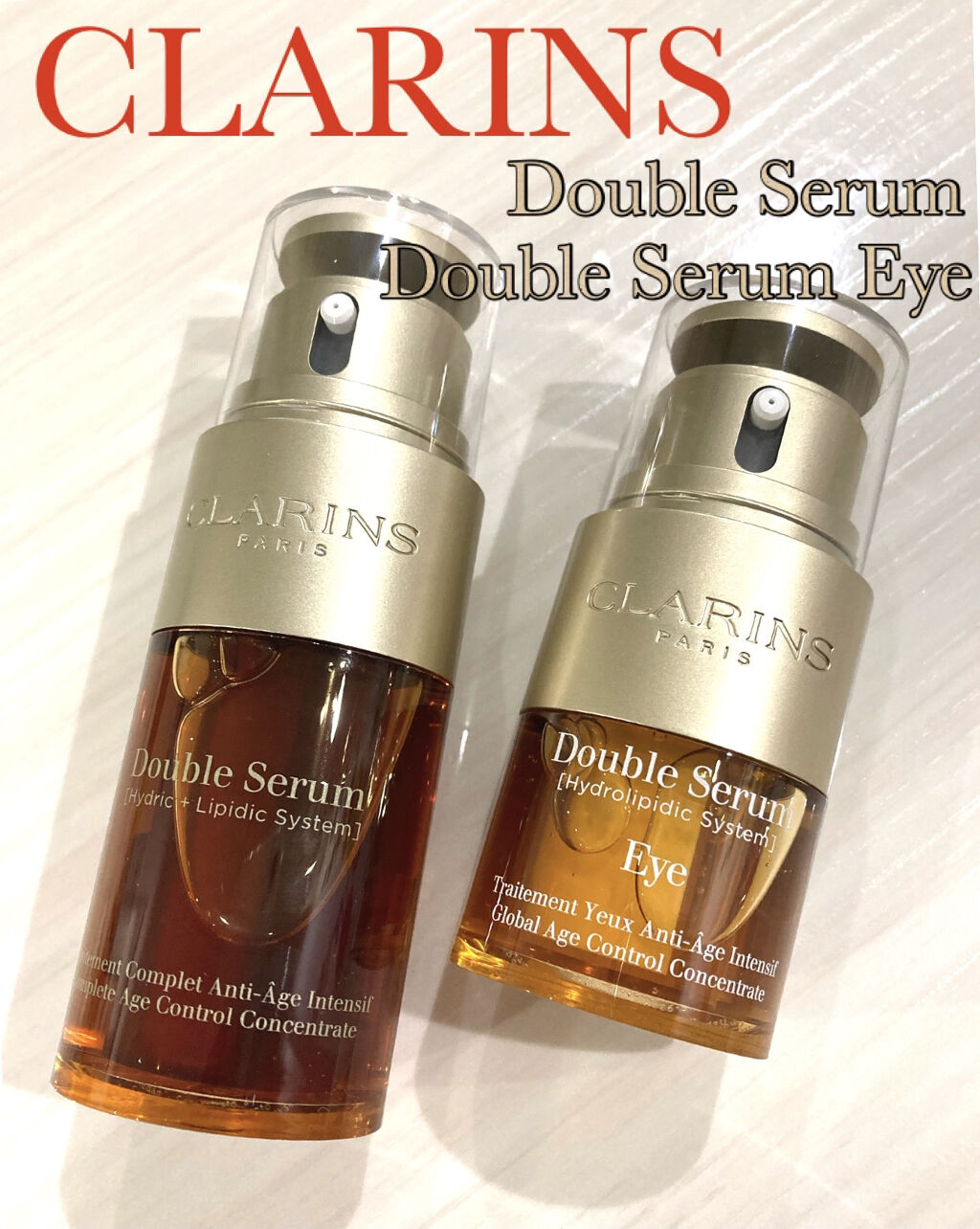 ダブル セーラム EX/CLARINS/美容液を使ったクチコミ（1枚目）