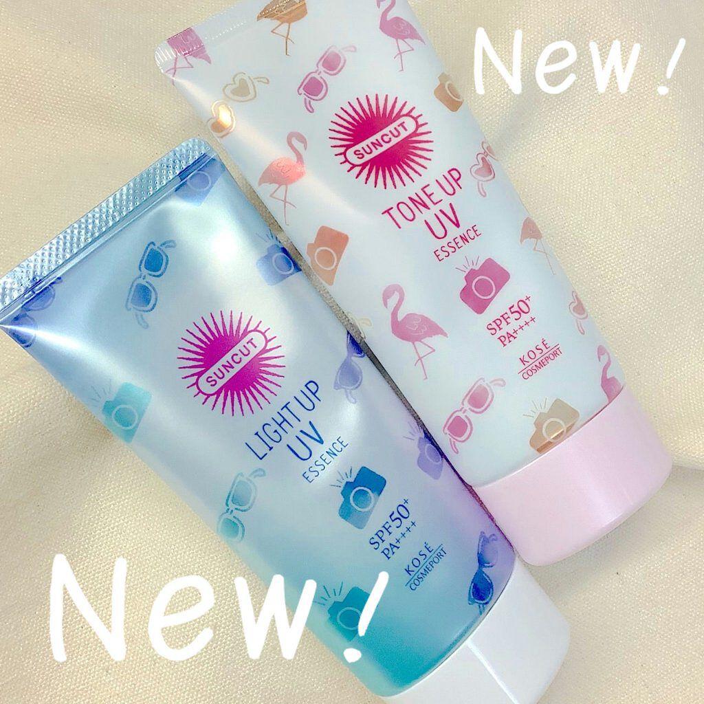 トーンアップUV エッセンス/サンカット®/日焼け止めローションを使ったクチコミ(1枚目)