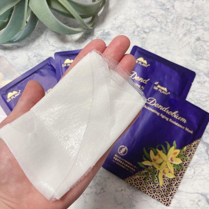 セッコク蘭エイジングケアマスクα/DR PLANT/シートマスク・パックを使ったクチコミ(3枚目)