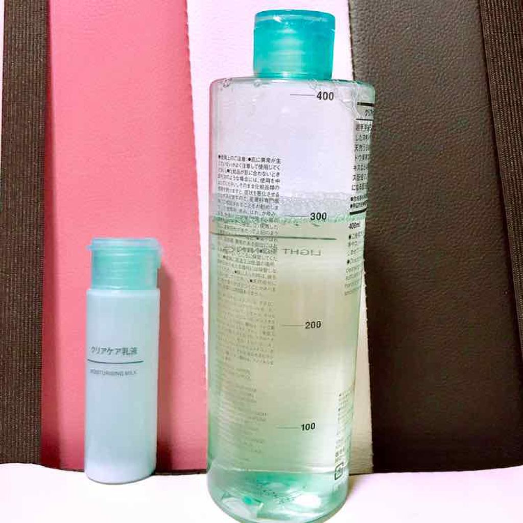 クリアケア化粧水/無印良品/化粧水を使ったクチコミ（2枚目）