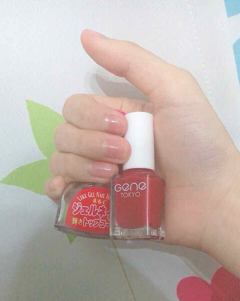 gene TOKYO ネイル/DAISO/マニキュアを使ったクチコミ（2枚目）