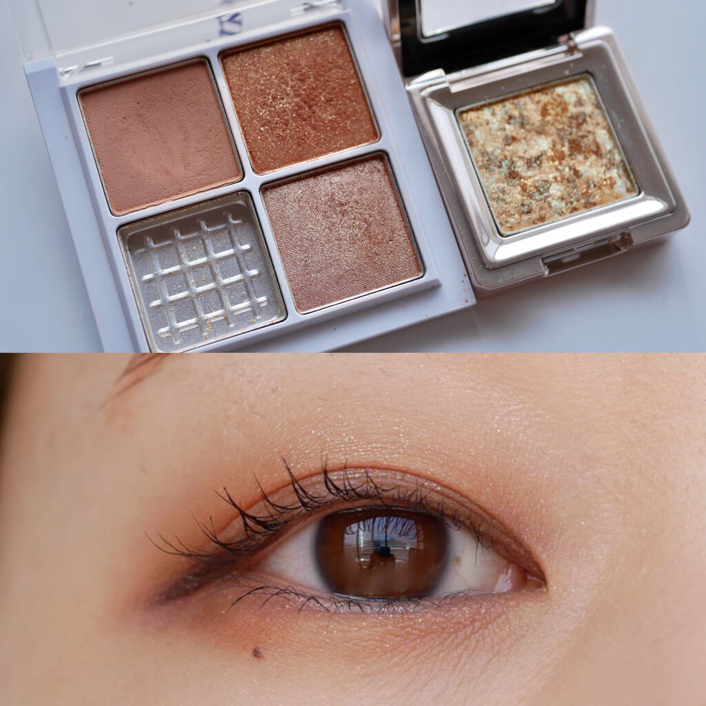 グリッタープリズム シャドウ/MISSHA/グリッターを使ったクチコミ（1枚目）